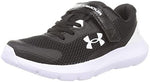 Under Armour Boys' Infant Surge 3 Alternate Closure, Black/White, 5K Medium US