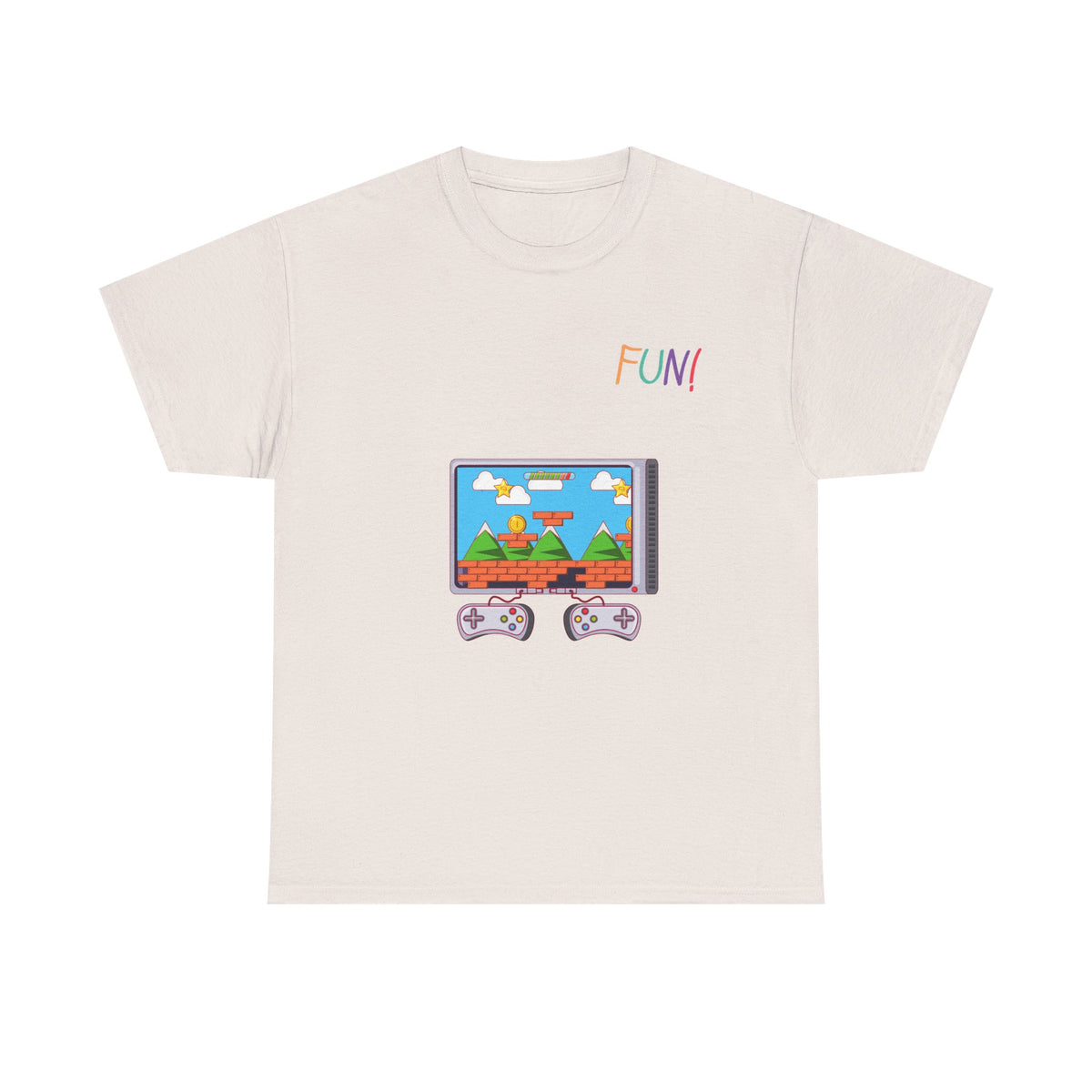 "FUN!!" Retro Gaming T-Shirt