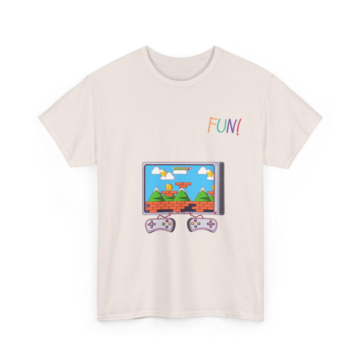 "FUN!!" Retro Gaming T-Shirt