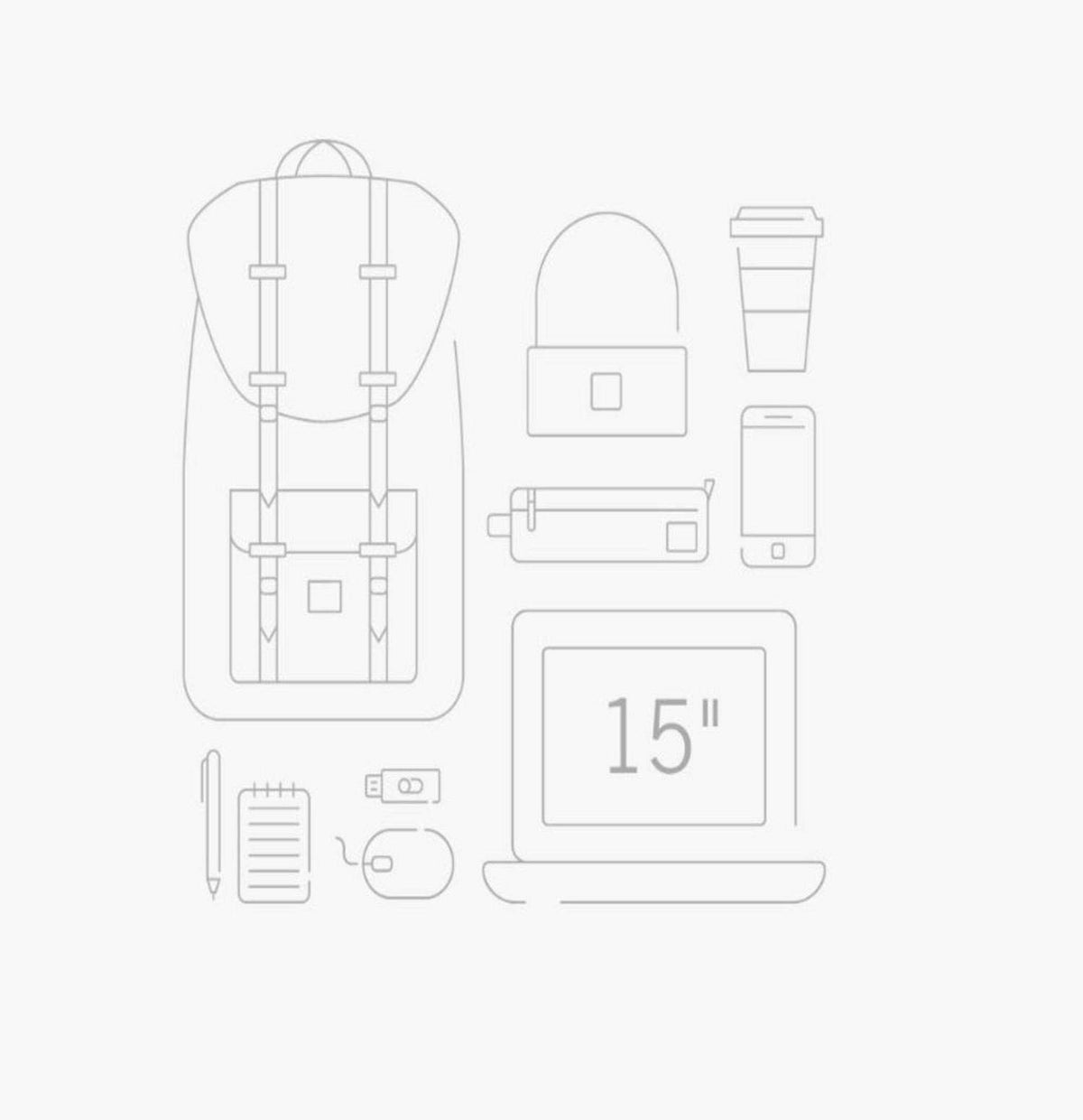 Little America Backpack | WCAMO/WCAMO Rubber Straps