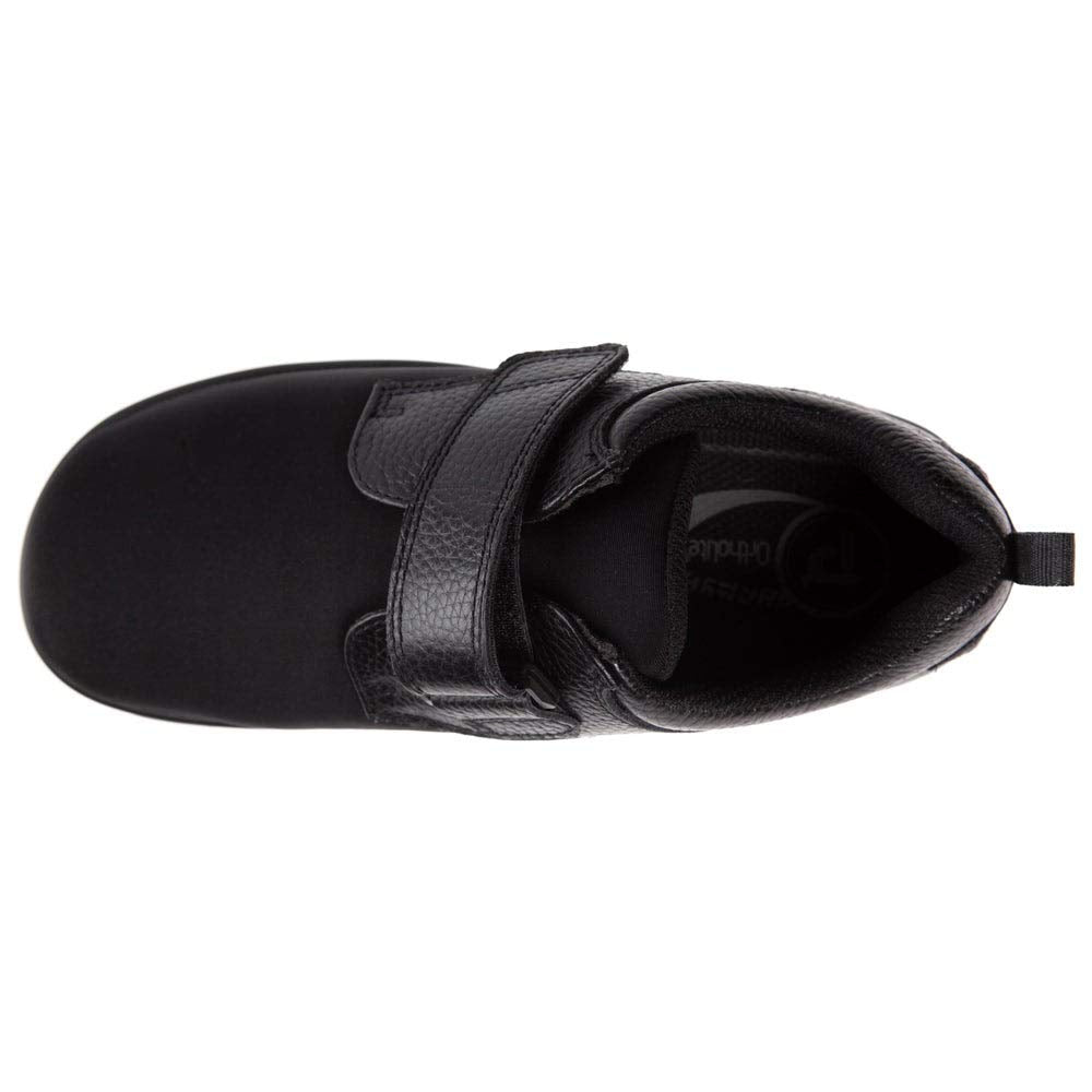 Propét Women's Opal Monk-Strap Loafer, Black, 8 Medium US