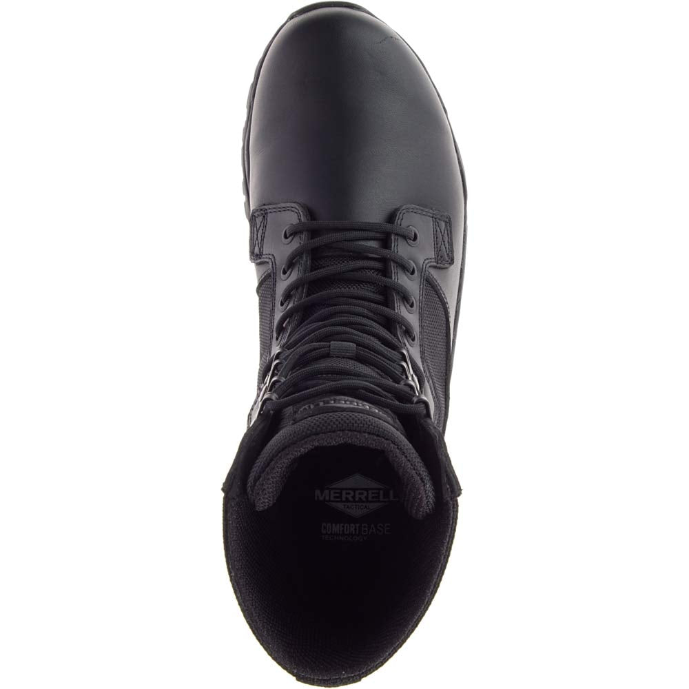 Merrell Mqc Patrol Work Waterproof Unisex Boots, Black, 7, Wide Width