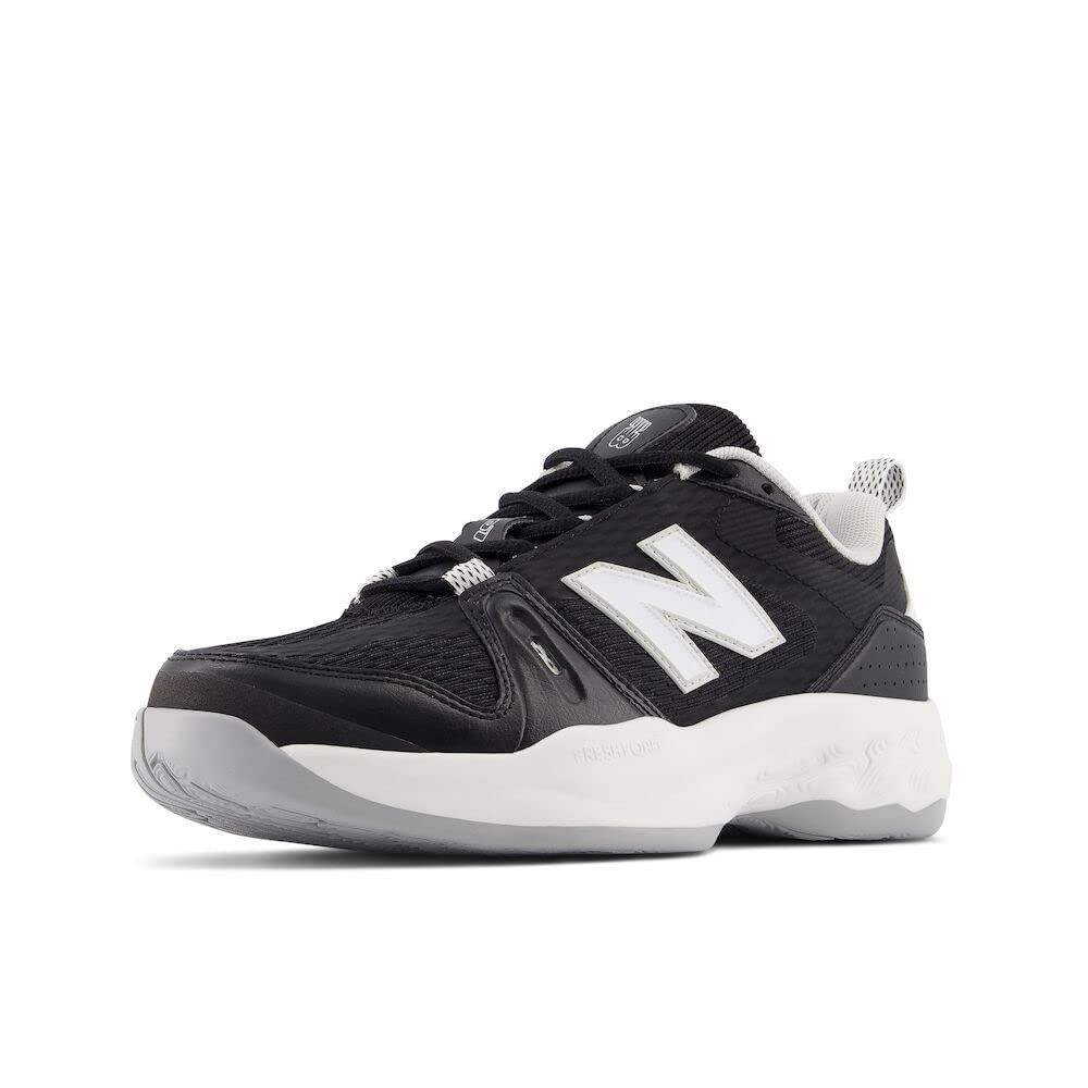 New Balance Women's Fresh Foam X 1007 Tennis Shoe 10 Wide Black/Grey