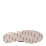 Skechers Women's Low Wedge Loafer Flat, Taupe, 7.5