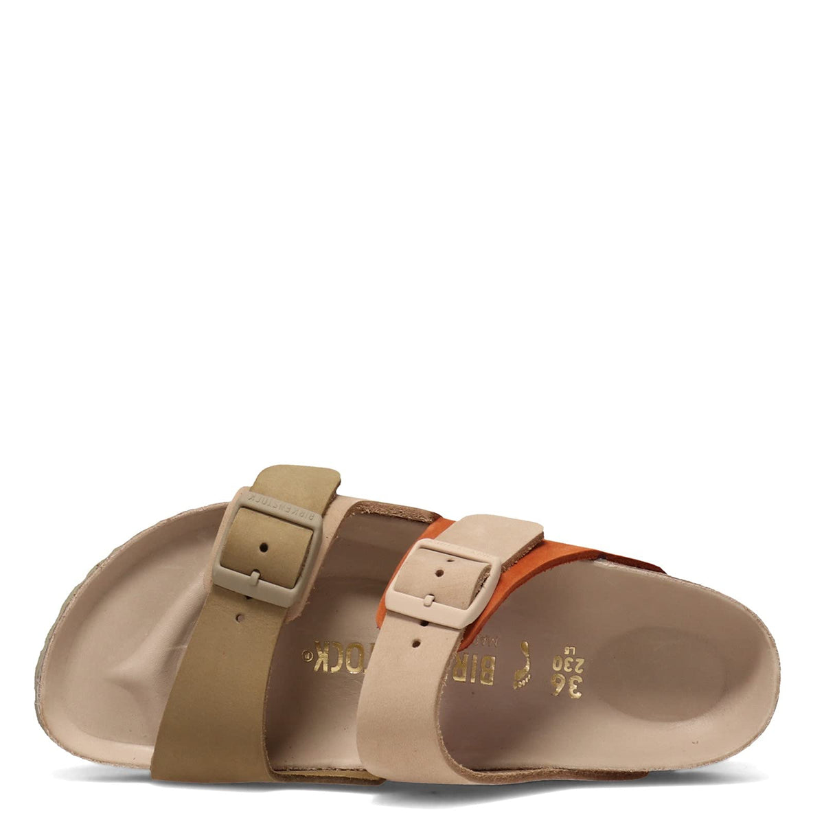 Birkenstock Women's Arizona Split Hex Sandals, Hex Sand Khaki, Tan, 6