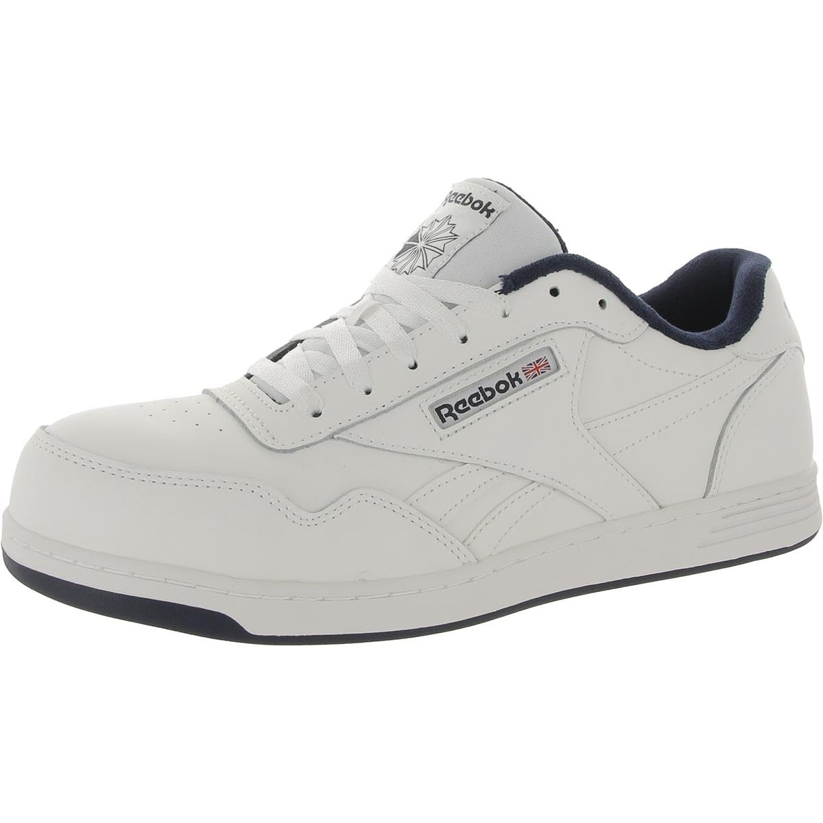 Reebok Club MEMT Work SD10 Comp Toe White/Navy 10 E - Wide