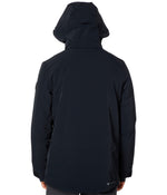 Obermeyer Sutton Jacket for Men - Zippered Front Closure With Long Sleeves and Standing Collar, Chic and Casual Jacket Black MD Regular One Size