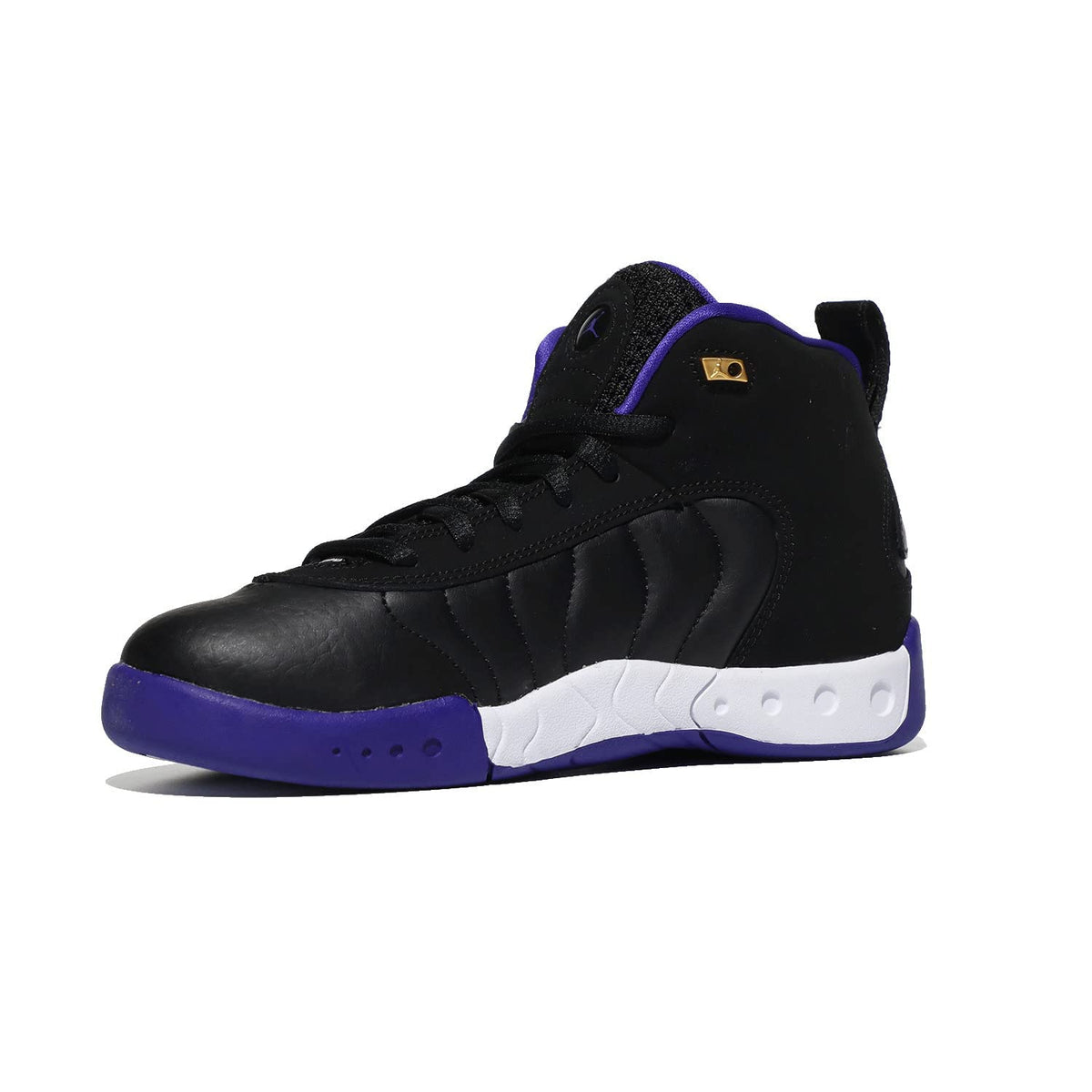 Jordan Boy's Jumpman Pro (Little Kid) Black/White/Bright Concord/Metallic Gold 12 Little Kid M