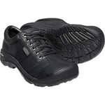 KEEN Men's Austin Low Height Leather Oxfords, Black, 9 US