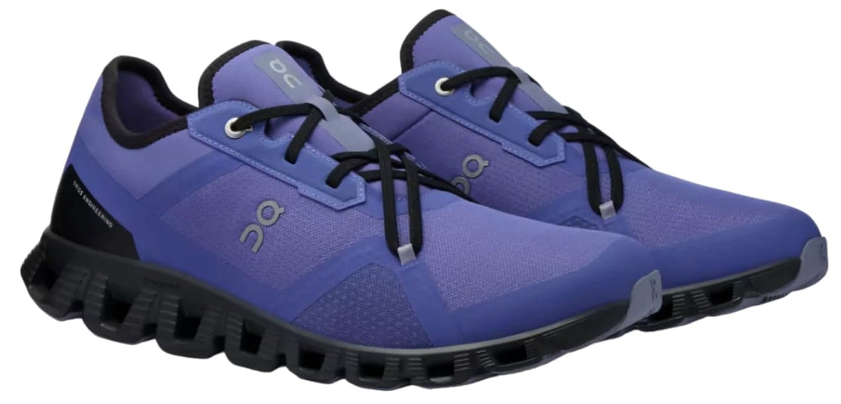 On Men's Cloud X 3 AD Sneakers, Blueberry/Black, 11.5 Medium US