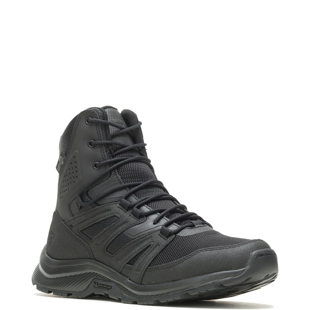 Bates Men's Rallyforce Tall Zip Dryguard Military and Tactical Boot, Deep Black, 11 X-Wide