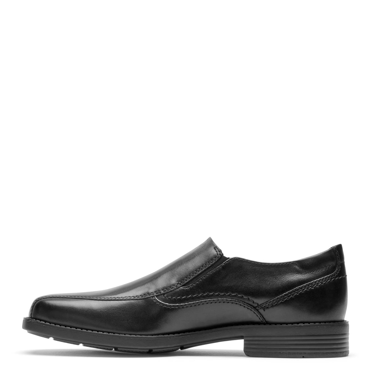 Rockport Men's, Greyson Bike Toe Slip-On Black 8 M