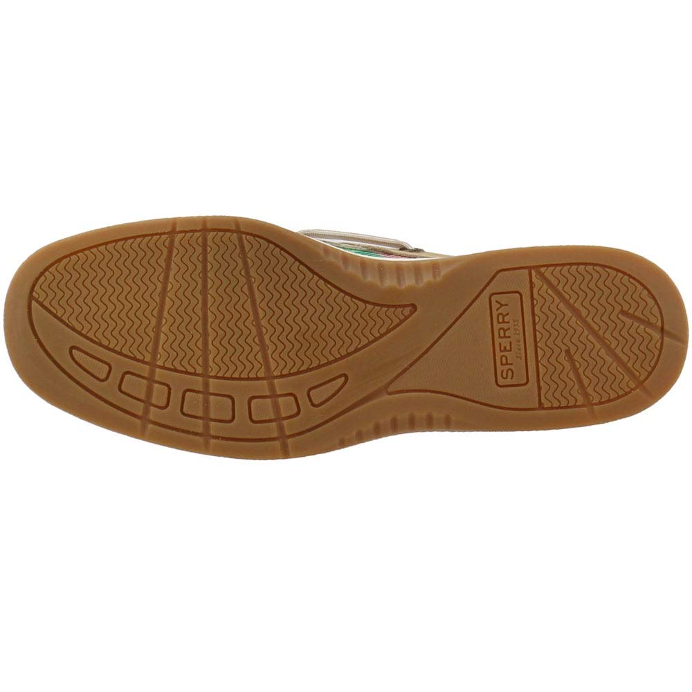 Sperry Bluefish Kick Back Linen/Kick Back Plaid 8.5 M (B)