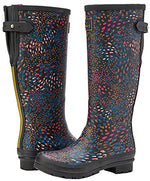 Joules Women's Wellington Boots Rain, Blkspeckle, 5