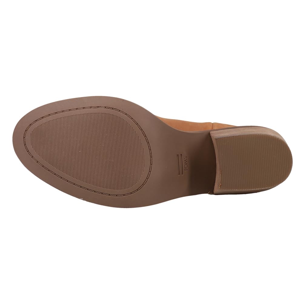 TOMS Women's Everly Chelsea Boot, Tan, 8