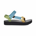Teva Women's Midform Universal Sandal, Metallic Blue Multi, 5