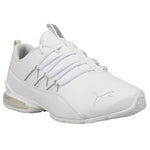 Puma Riaze Prowl Metal Women's Running Shoes, Puma Silver-White-II, 7.5 Wide