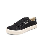 Taos Plim Soul Women's Sneaker-Stylish Platform Sneaker with Curves & Pods Removable Footbed, Arch Support, Classic Design for Everyday Fashion, All Day Comfort 9 Wide Black