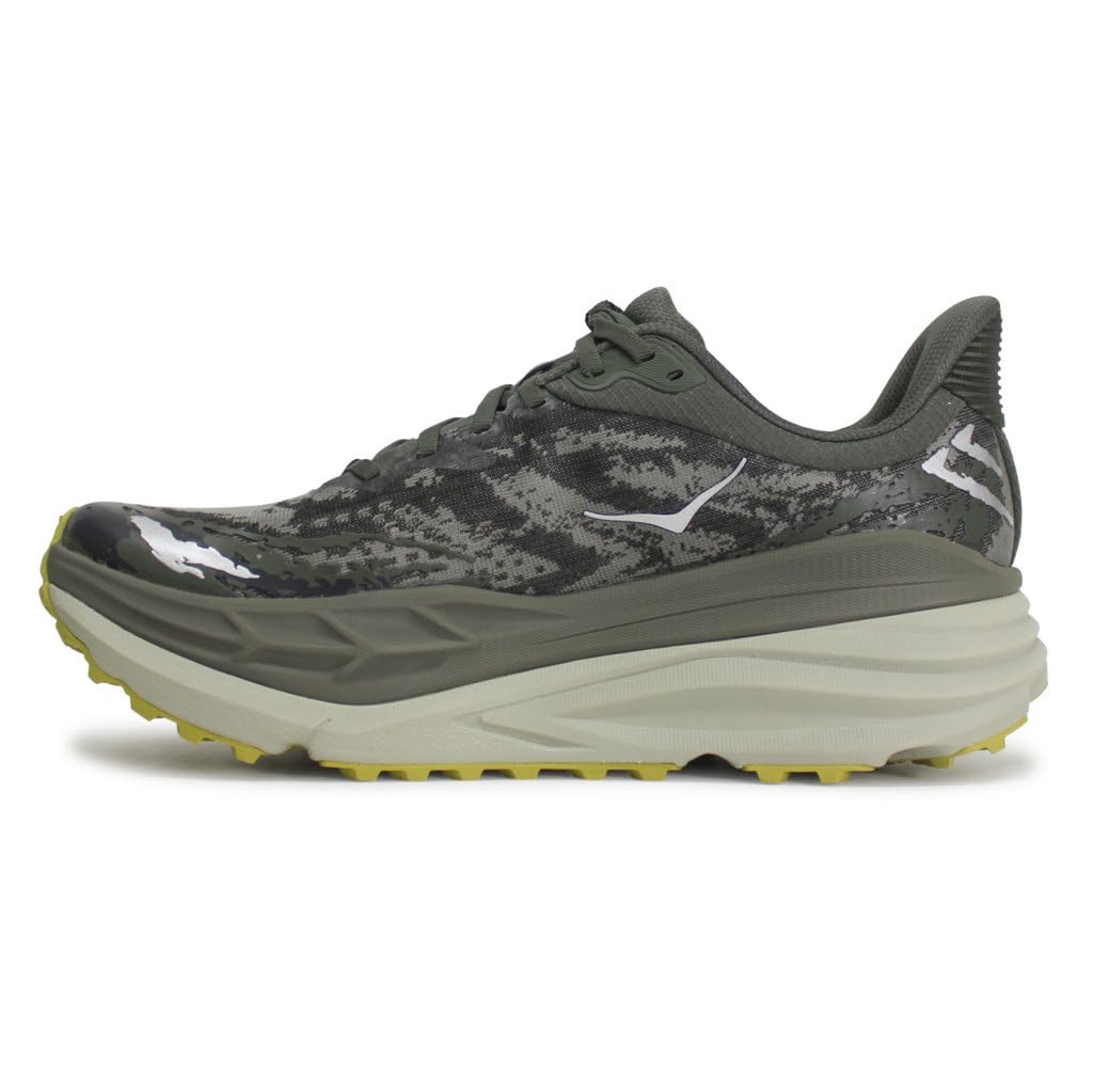 Hoka Men's Stinson 7 Sneaker, Olive Haze/Forest Cover, 8