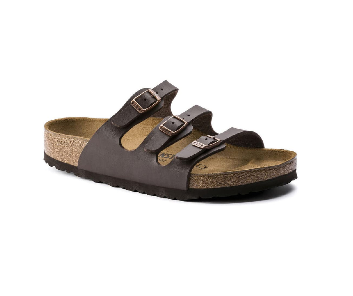 Birkenstock Women's Florida Sandal, BF Dunkelbraun, 6-6.5