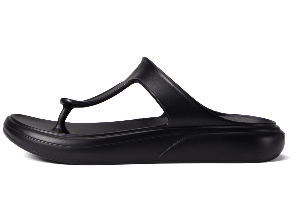 Stuart Weitzman Stuflex T-Strap Slide Black 10 B