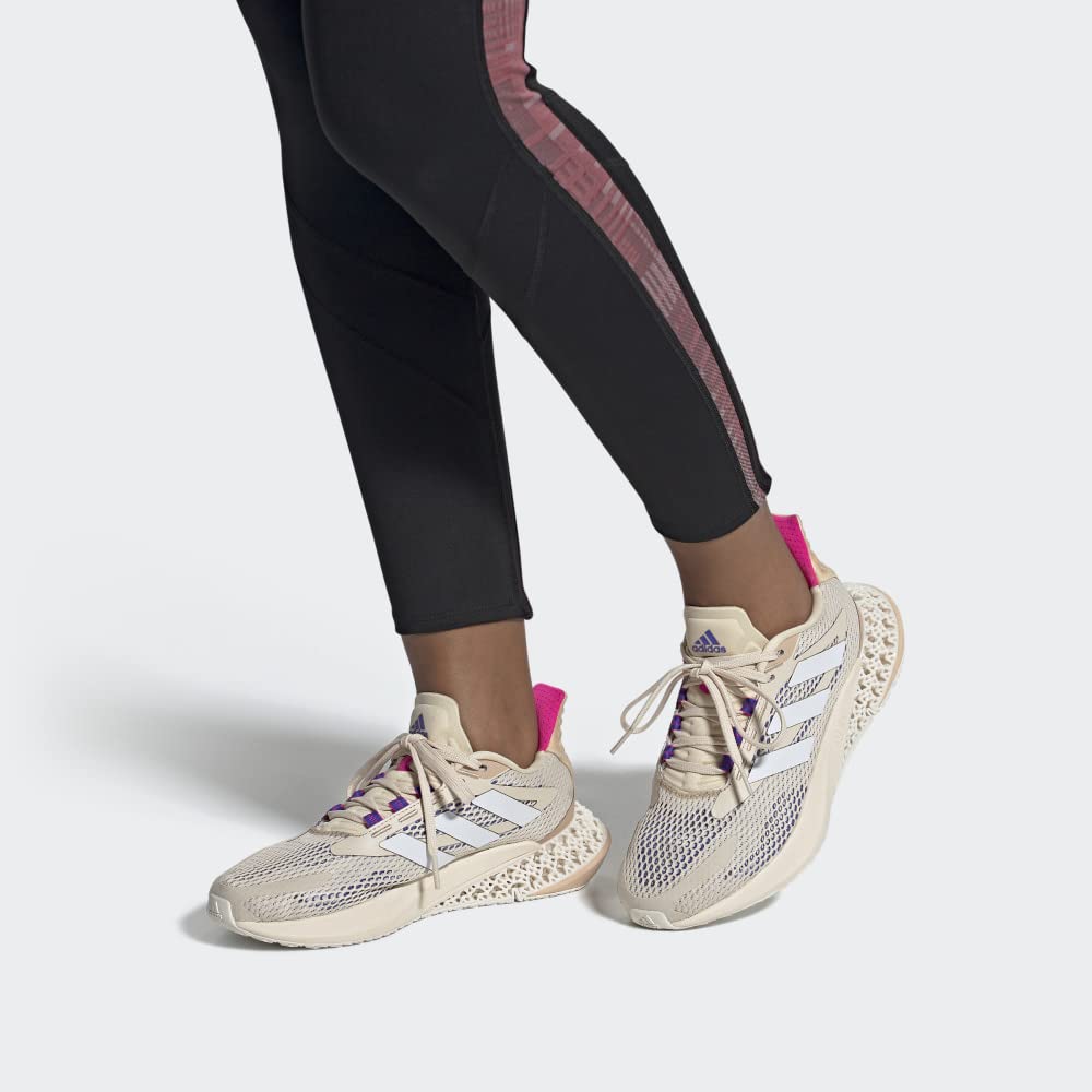 adidas 4DFWD Kick Halo Ivory/White/Halo Blush 9 B (M)