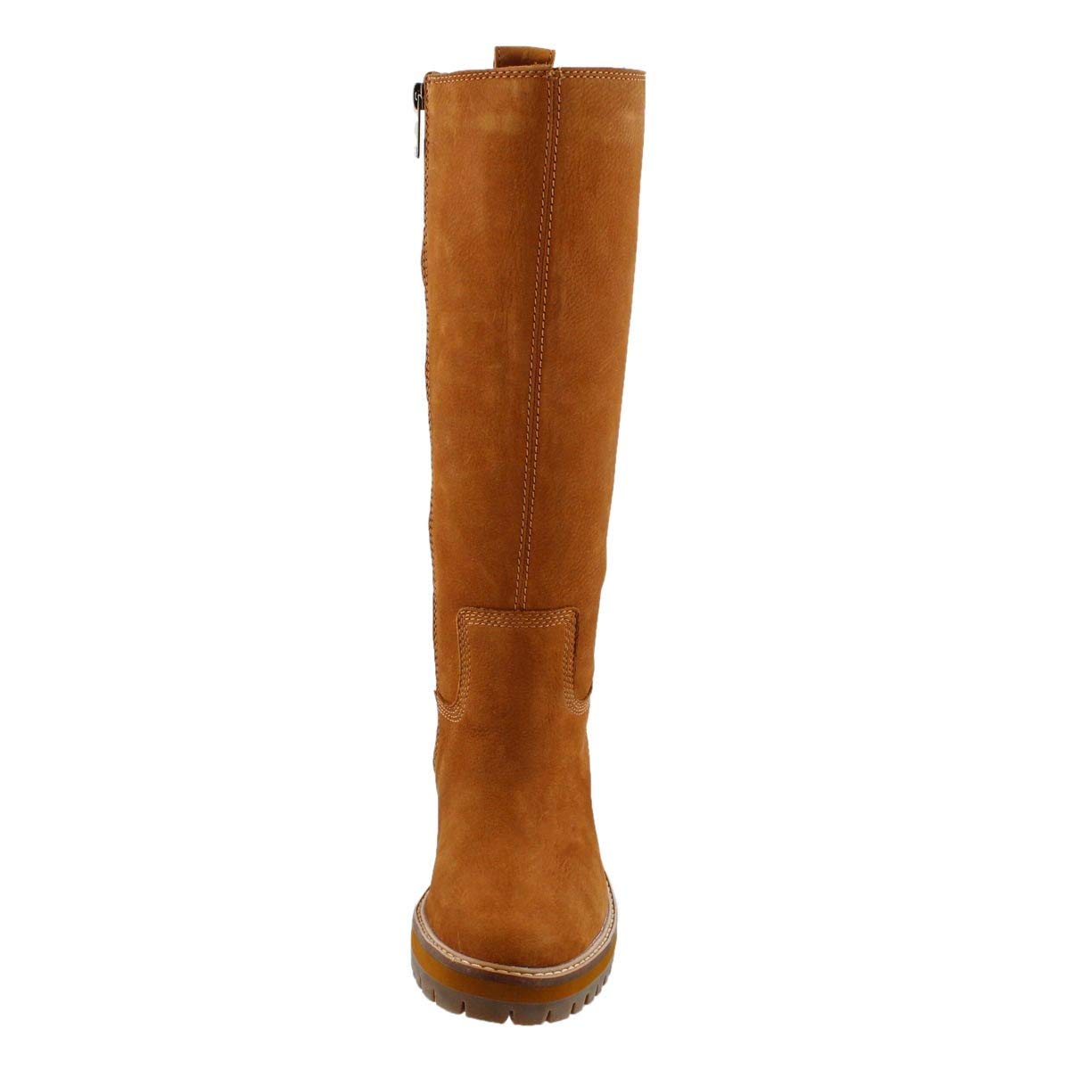 Timberland Women's Courmayeur Valley Tall Boot 8.5 Medium Brown Nubuck