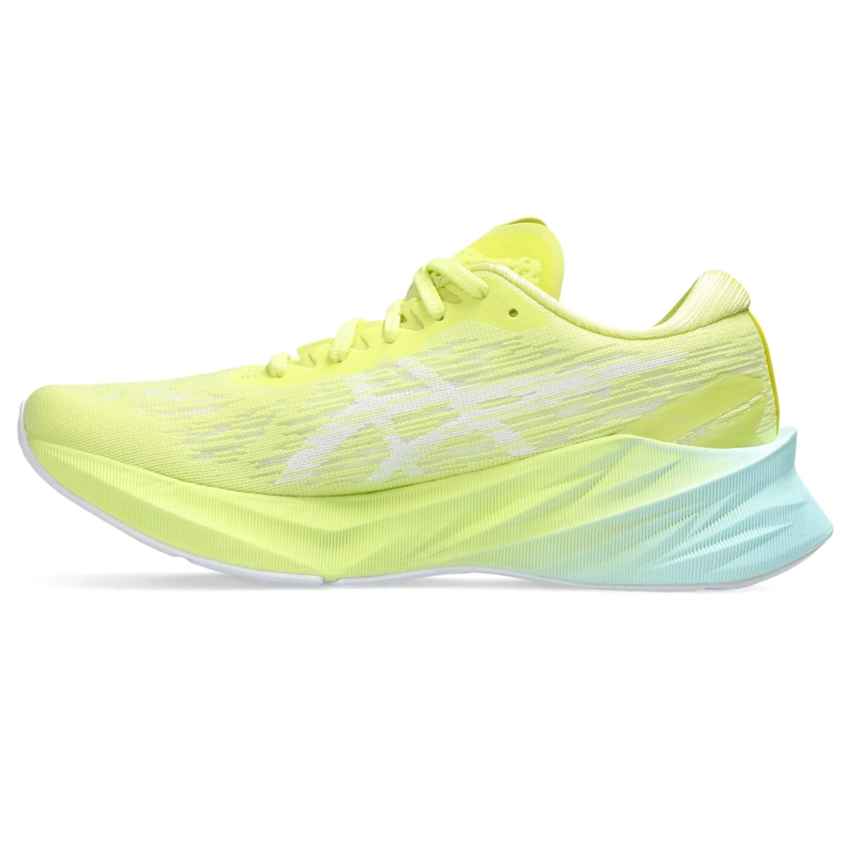 ASICS Women's NOVABLAST 3 Running Shoes, 6.5, Glow Yellow/White