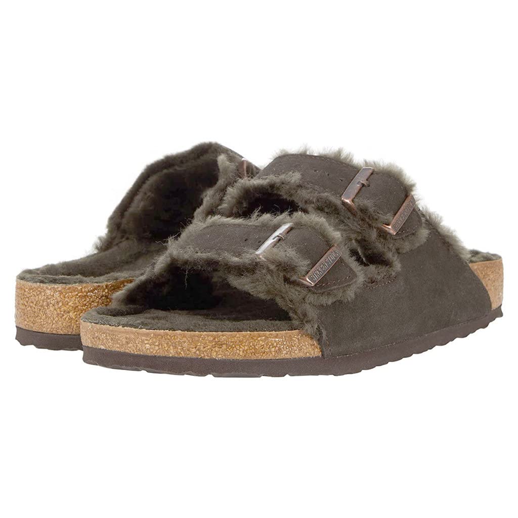 Birkenstock Women's Arizona Soft Footbed Sandals 0 Women/0 Men Mocca