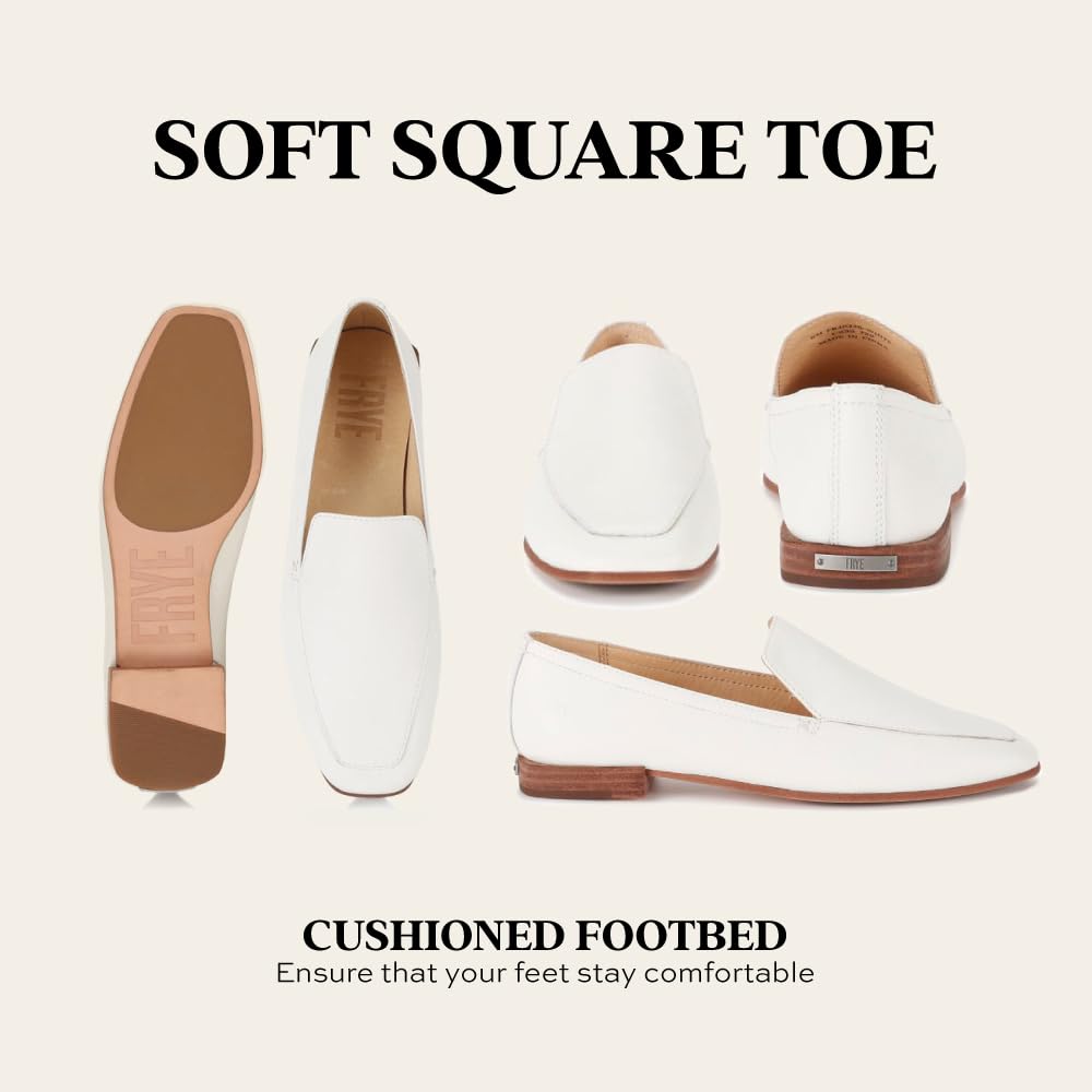 Frye Claire Venetian White 7.5 B (M)