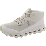 On Women's Cloudroam Waterproof Sneakers, Ice | Limelight, Grey, 6.5 Medium US