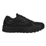Saucony Cohesion 14 LACE to Toe Running Shoe, Black/Black, 6.5 Wide US Unisex Big_Kid