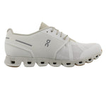 On Men's Cloud Sneakers, White/Sand, 13 Medium US