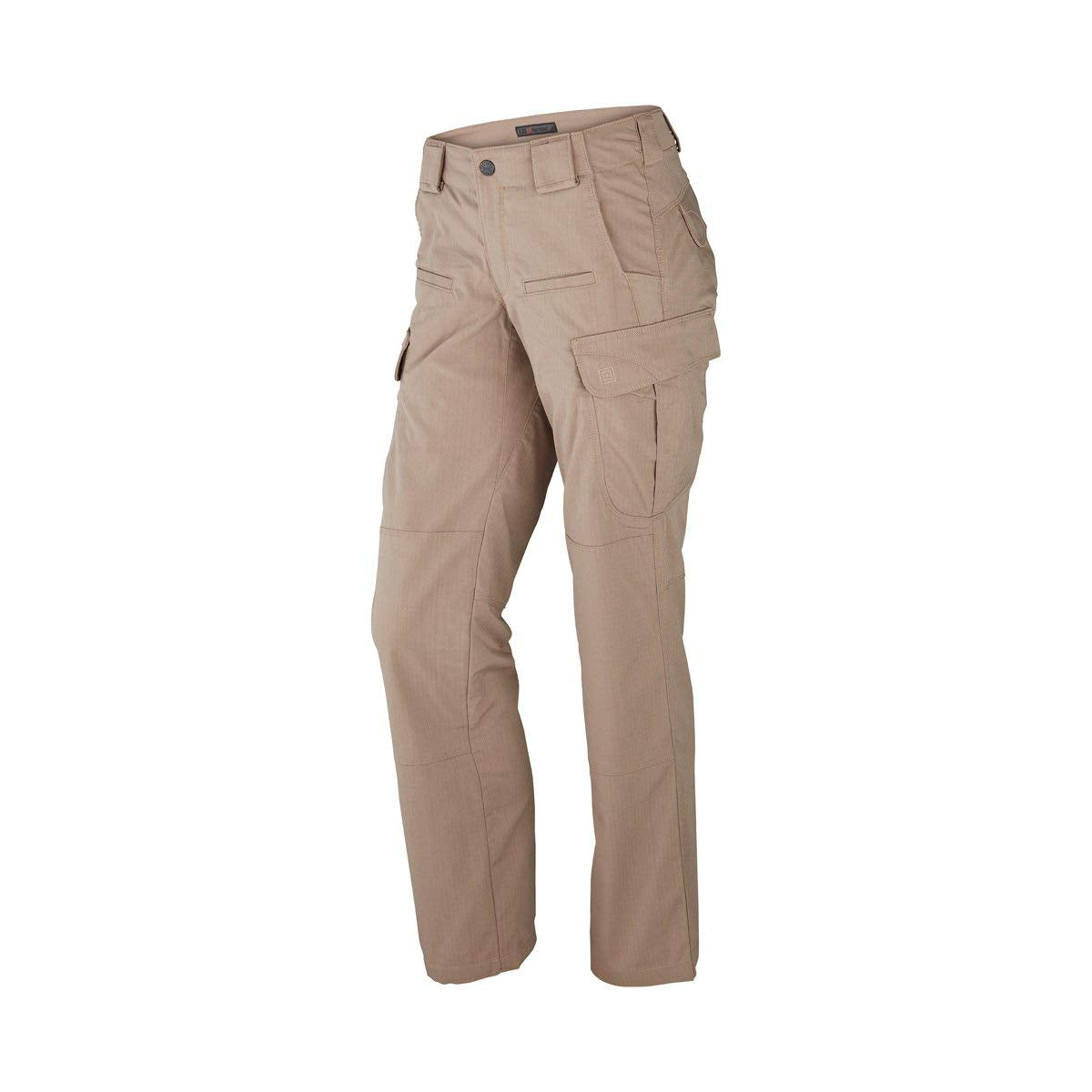 5.11 Tactical Women's Stryke Covert Cargo Pants, Stretchable, Gusseted Construction, Style 64386, Khaki, Size 2 Long