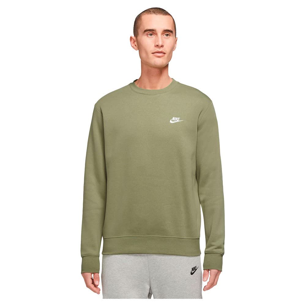 Nike Men's NSW Club Crew, Alligator/White, X-Large