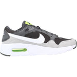 Nike Boy's Air Max SC Shoe, White, University Red, 4 Big Kid