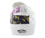 Vans Women's UA Classic Slip-On, Patchwork/True White, 8 Medium US