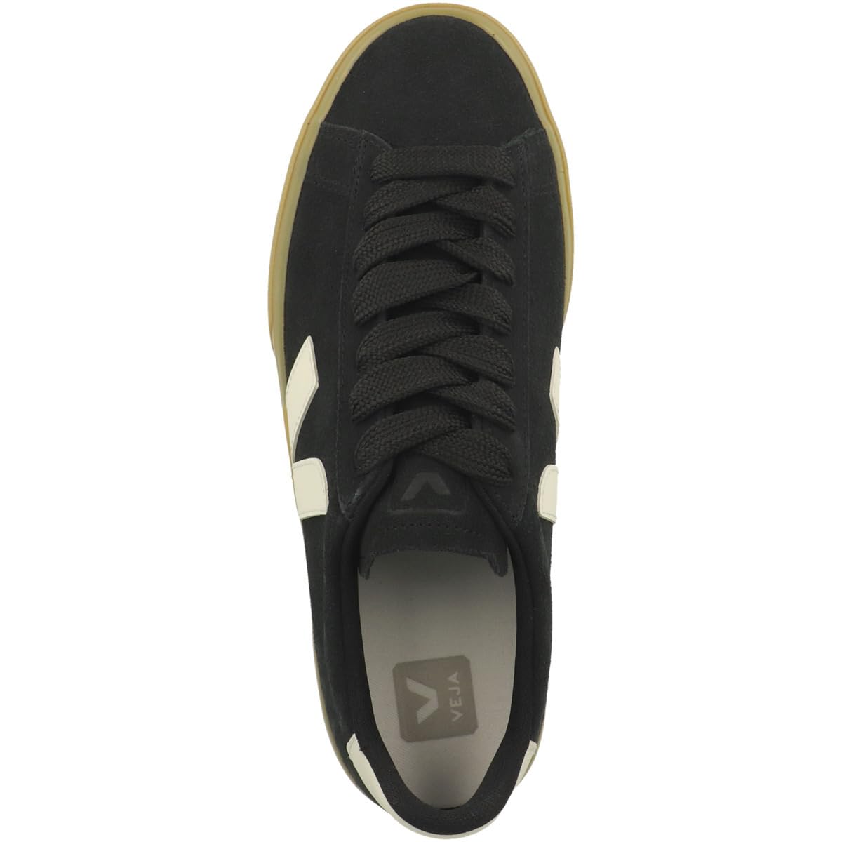 VEJA Men's Campo Bold Sneaker, Black/Pierre, 6