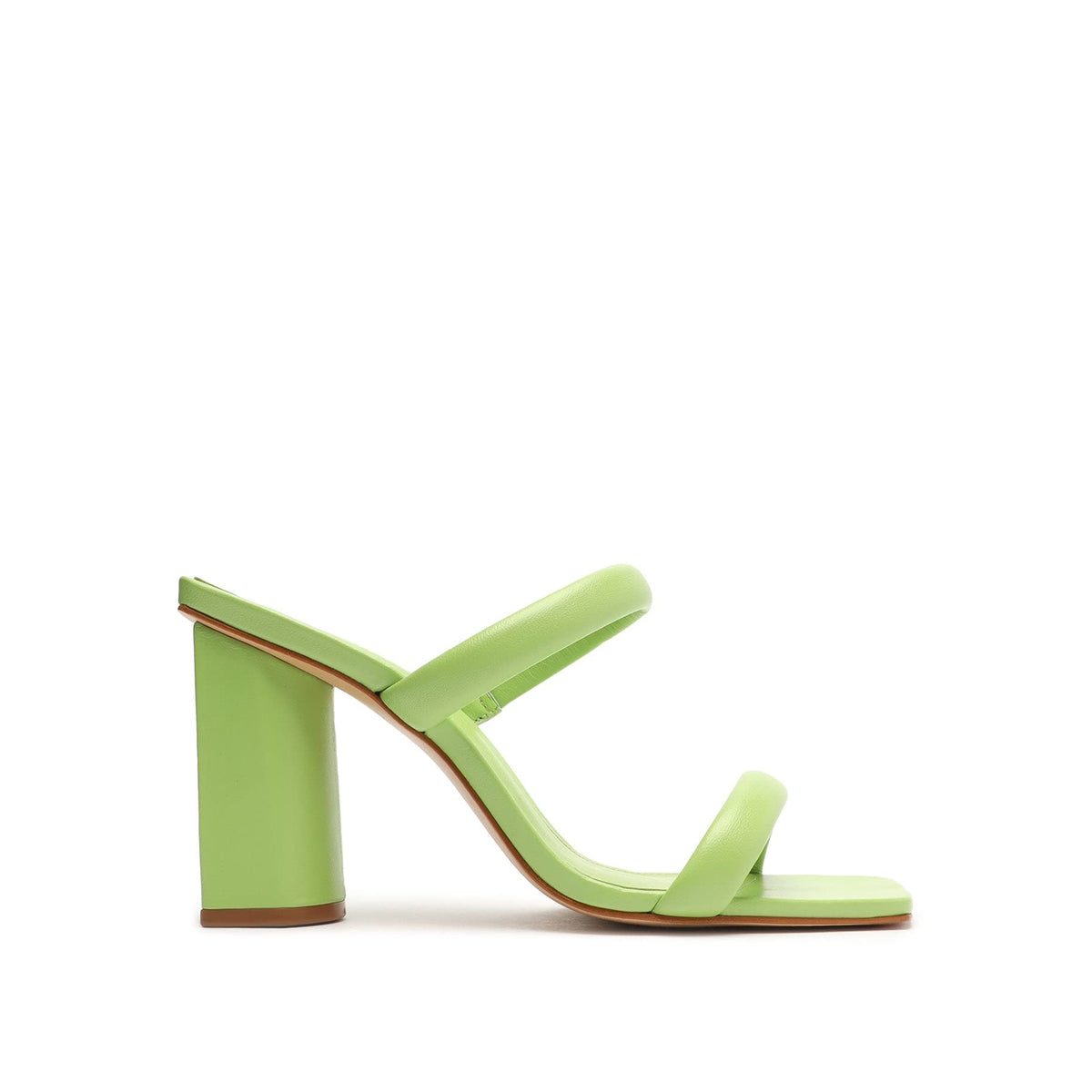 SCHUTZ Women's Ully Sandals 10 Lime Green