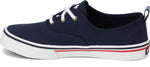 Sperry Women's Crest CVO Sneaker 8.5 Medium Navy Canvas