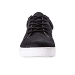 Propét Women's Anya Slip Resistant Sneaker, Black, 6 Medium US