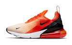 Nike Womens Air Max 270 Rush Orange/Black/Guava-Ice Size 8.5