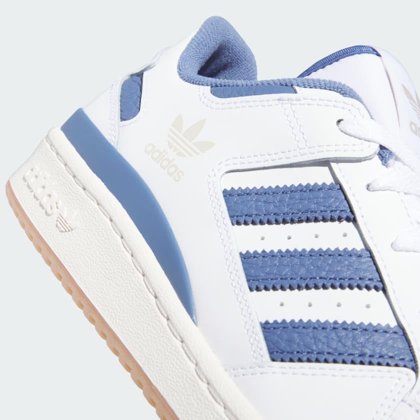 ADIDAS Originals Men's Forum Low CL Shoes, Cloud White/Crew Blue/Cloud White, US 13 M