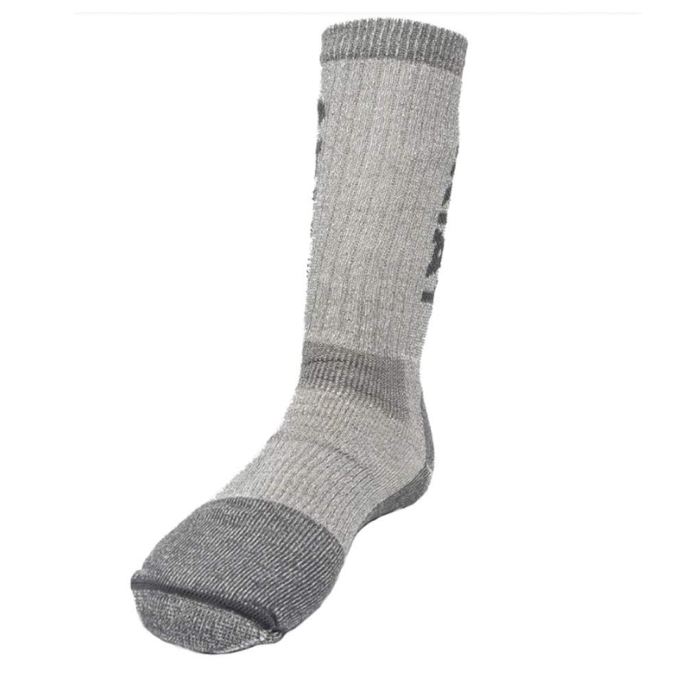 ARIAT Unisex Heavyweight Performance Merino Blend Mid Calf Socks, Grey, X-Large