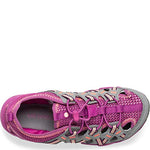 Merrell Kid's Unisex Hydro Choprock Sieve Sandal, Grey/Purple,10 Big Kid