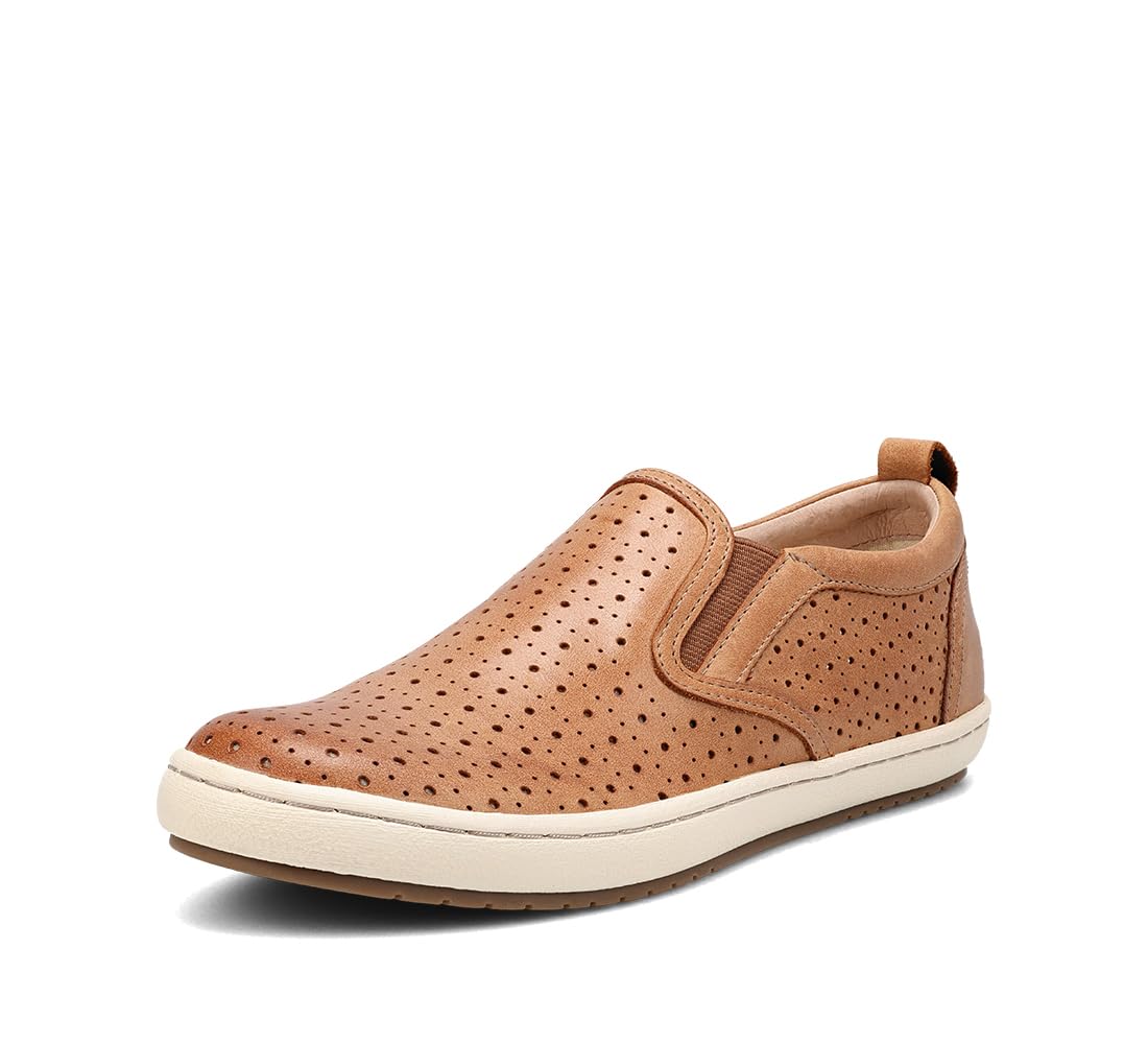 Taos Footwear Women's Court Sneaker 11 Caramel