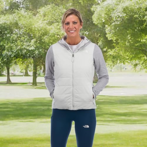 THE NORTH FACE Flare Hybrid Full Zip Womens Fleece Tin Grey XL