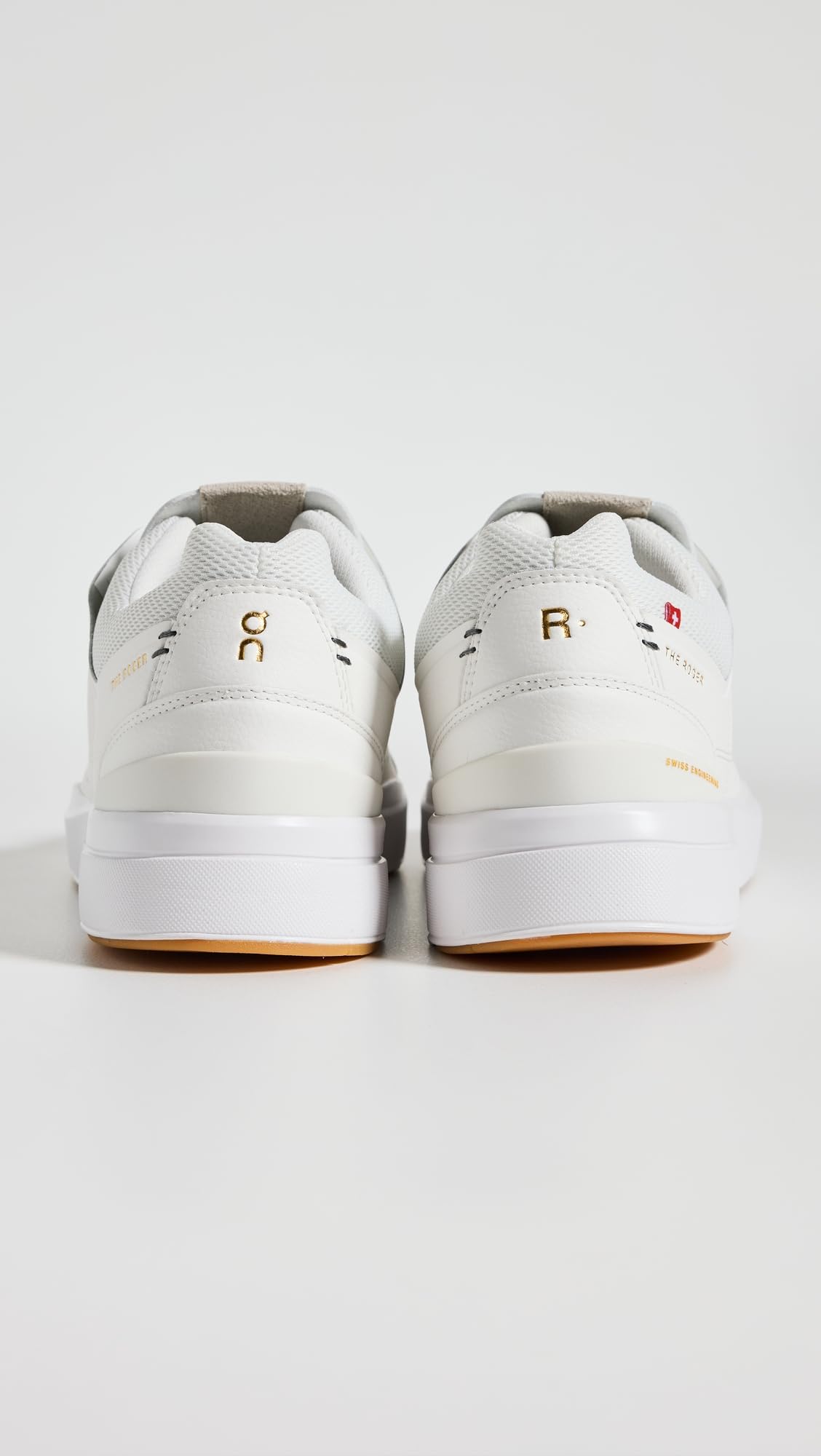 On Men's The Roger Centre Court Sneakers, White | Gum, 8 Medium US