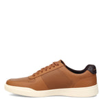 Cole Haan Men's Grand Crosscourt Modern Perforated Sneaker, British TAN Leather/Ivory, 12 Wide