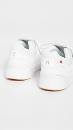 On Women's The Roger Centre Court Sneakers, White/Gum, 10.5 Medium US